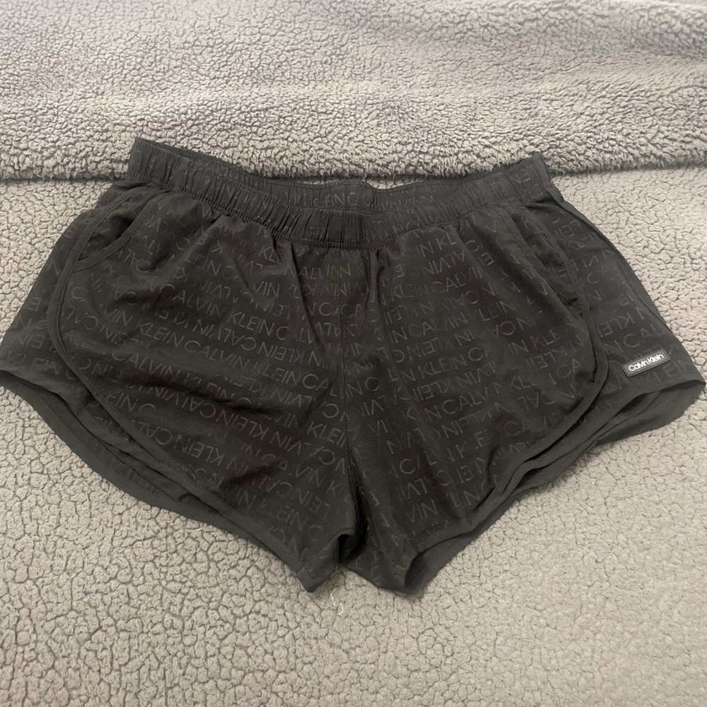 CALVIN KLEIN ACTIVE SHORTS🔥 SIZE:XXL, COLOR:BLACK 🔥 GOOD CONDITION!